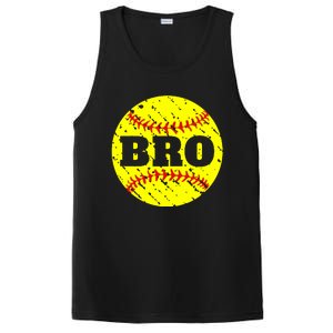 Girl Fastpitch Softball Brother Funny PosiCharge Competitor Tank