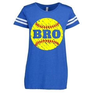 Girl Fastpitch Softball Brother Funny Enza Ladies Jersey Football T-Shirt