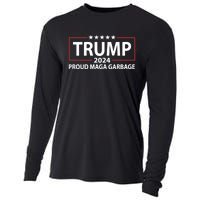 Garbage For Trump Make American Garbage Great Again Cooling Performance Long Sleeve Crew