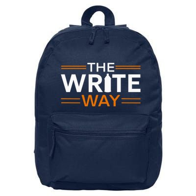 Graffiti Fun: The Write Way 16 in Basic Backpack