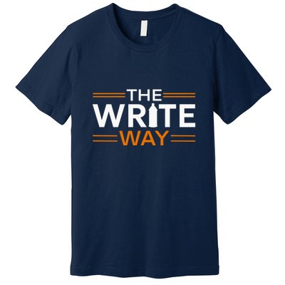 Graffiti Fun: The Write Way Premium T-Shirt