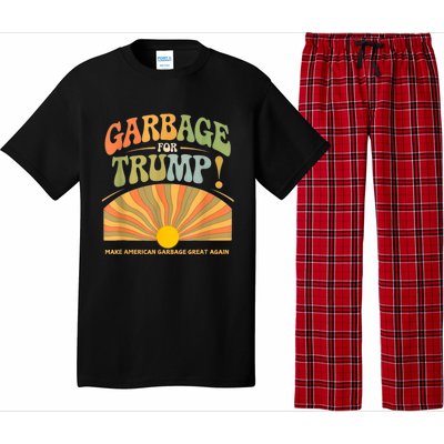 Garbage For Trump Make American Garbage Great Again Pajama Set