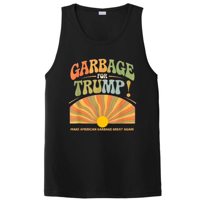 Garbage For Trump Make American Garbage Great Again PosiCharge Competitor Tank