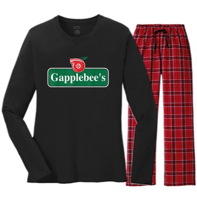 Gapplebee Funny Turbo Race Car Enthusiast Racing Women's Long Sleeve Flannel Pajama Set 