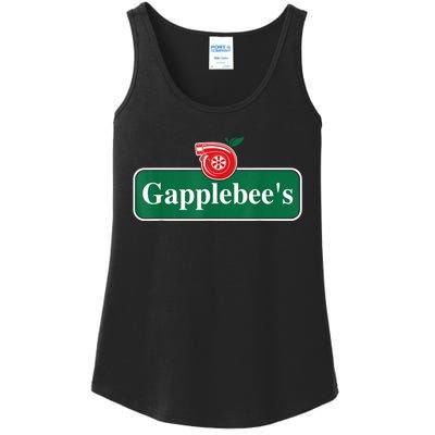 Gapplebee Funny Turbo Race Car Enthusiast Racing Ladies Essential Tank