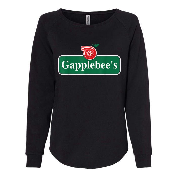 Gapplebee Funny Turbo Race Car Enthusiast Racing Womens California Wash Sweatshirt