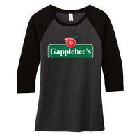 Gapplebee Funny Turbo Race Car Enthusiast Racing Women's Tri-Blend 3/4-Sleeve Raglan Shirt