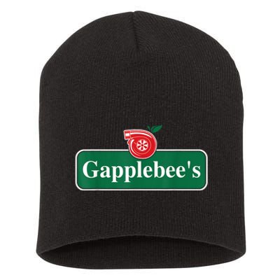 Gapplebee Funny Turbo Race Car Enthusiast Racing Short Acrylic Beanie