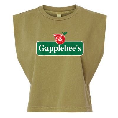 Gapplebee Funny Turbo Race Car Enthusiast Racing Garment-Dyed Women's Muscle Tee