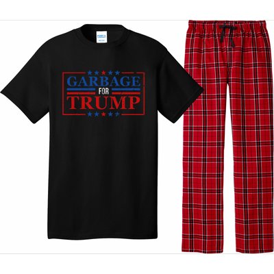 Garbage For Trump Garbage For Trump 2024 Presidential Pajama Set