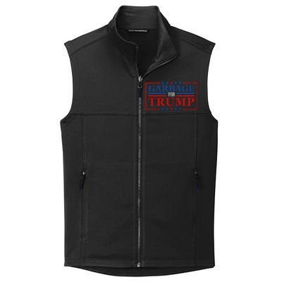 Garbage For Trump Garbage For Trump 2024 Presidential Collective Smooth Fleece Vest