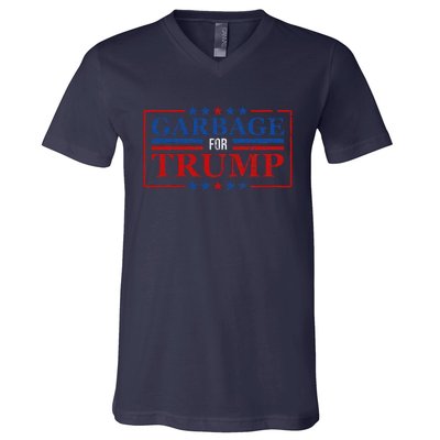 Garbage For Trump Garbage For Trump 2024 Presidential V-Neck T-Shirt