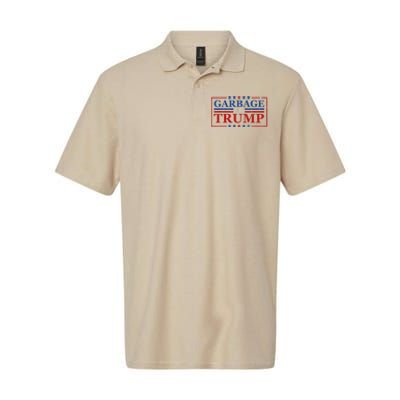 Garbage For Trump Garbage For Trump 2024 Presidential Softstyle Adult Sport Polo