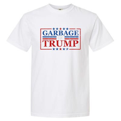 Garbage For Trump Garbage For Trump 2024 Presidential Garment-Dyed Heavyweight T-Shirt