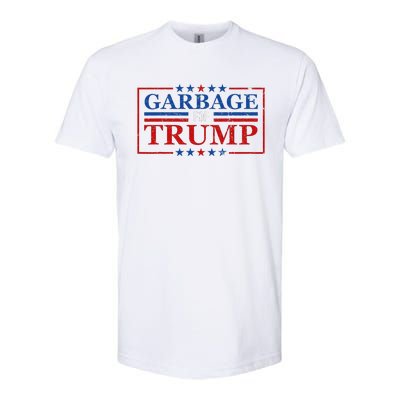 Garbage For Trump Garbage For Trump 2024 Presidential Softstyle CVC T-Shirt