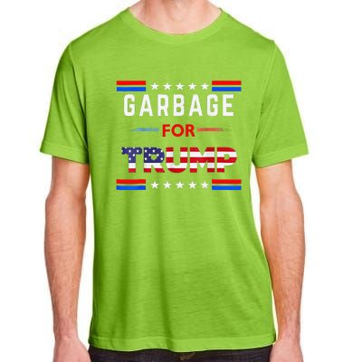 Garbage For Trump Make American Garbage Great Again Adult ChromaSoft Performance T-Shirt