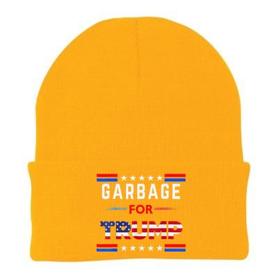 Garbage For Trump Make American Garbage Great Again Knit Cap Winter Beanie