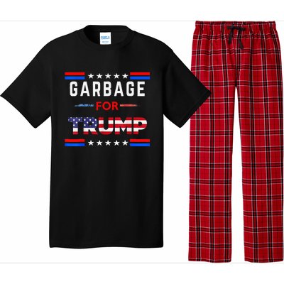 Garbage For Trump Make American Garbage Great Again Pajama Set