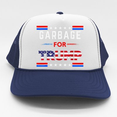 Garbage For Trump Make American Garbage Great Again Trucker Hat