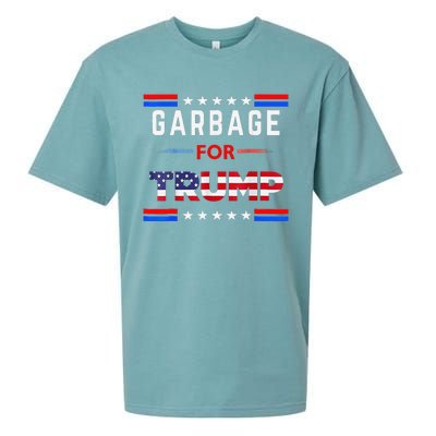 Garbage For Trump Make American Garbage Great Again Sueded Cloud Jersey T-Shirt