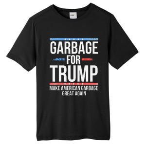 Garbage For Trump Make American Garbage Great Again Tall Fusion ChromaSoft Performance T-Shirt