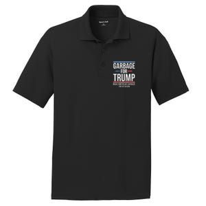 Garbage For Trump Make American Garbage Great Again PosiCharge RacerMesh Polo