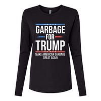 Garbage For Trump Make American Garbage Great Again Womens Cotton Relaxed Long Sleeve T-Shirt