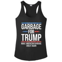 Garbage For Trump Make American Garbage Great Again Ladies PosiCharge Competitor Racerback Tank