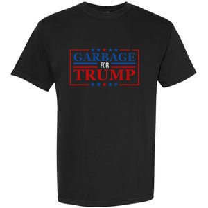 Garbage For Trump Garbage For Trump 2024 Presidential Garment-Dyed Heavyweight T-Shirt