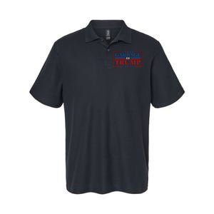 Garbage For Trump Garbage For Trump 2024 Presidential Softstyle Adult Sport Polo