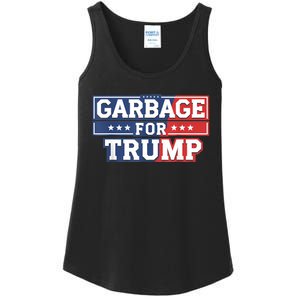 Garbage For Trump 2024 Make American Great Again Ladies Essential Tank