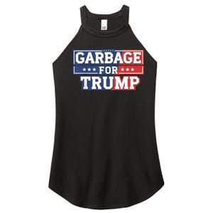 Garbage For Trump 2024 Make American Great Again Women's Perfect Tri Rocker Tank