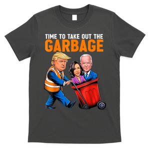 Garbage For Trump 2024 Funny Time To Take Out Garbage Biden T-Shirt