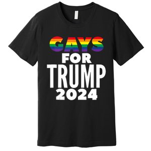 Gays For Trump 2024 Election Vote Premium T-Shirt