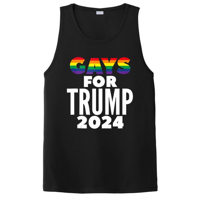 Gays For Trump 2024 Election Vote PosiCharge Competitor Tank