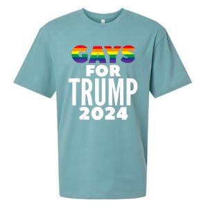 Gays For Trump 2024 Election Vote Sueded Cloud Jersey T-Shirt