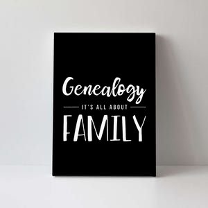 Genealogy Family Tree Genealogist Ancestry Ancestor Gift Canvas