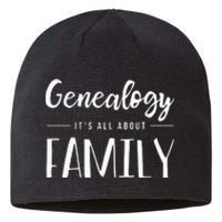 Genealogy Family Tree Genealogist Ancestry Ancestor Gift Sustainable Beanie