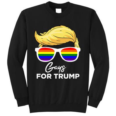 Gays For Trump 2024 Election Donald Trump President Sweatshirt