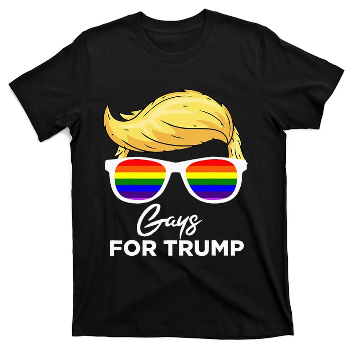 Gays For Trump 2024 Election Donald Trump President T-Shirt