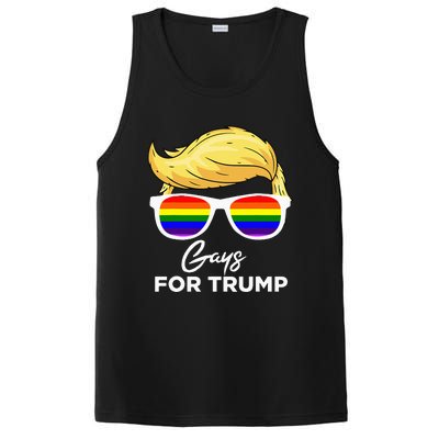 Gays For Trump 2024 Election Donald Trump President PosiCharge Competitor Tank