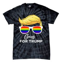 Gays For Trump 2024 Election Donald Trump President Tie-Dye T-Shirt