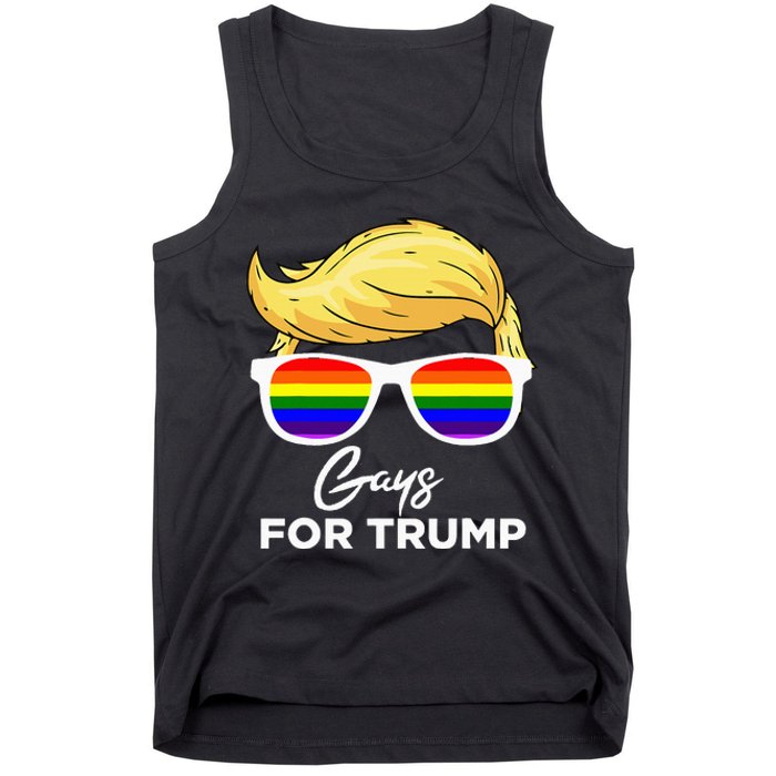 Gays For Trump 2024 Election Donald Trump President Tank Top