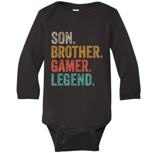 Gaming For Teenage Boys 8-16 Year Old Xmas Gamer Baby Long Sleeve Bodysuit