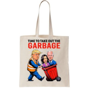 Garbage For Trump 2024 Time To Take Out Garbage Tote Bag