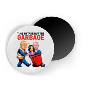 Garbage For Trump 2024 Time To Take Out Garbage Magnet