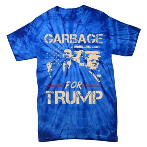 Garbage For Trump Make American Garbage Tie-Dye T-Shirt