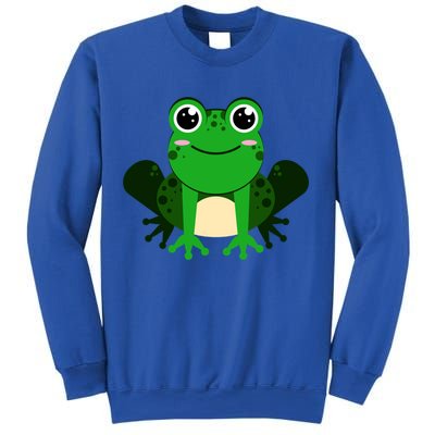 Green Frog True Toad Amphibian Froggy Lover Tadpole Gift Sweatshirt
