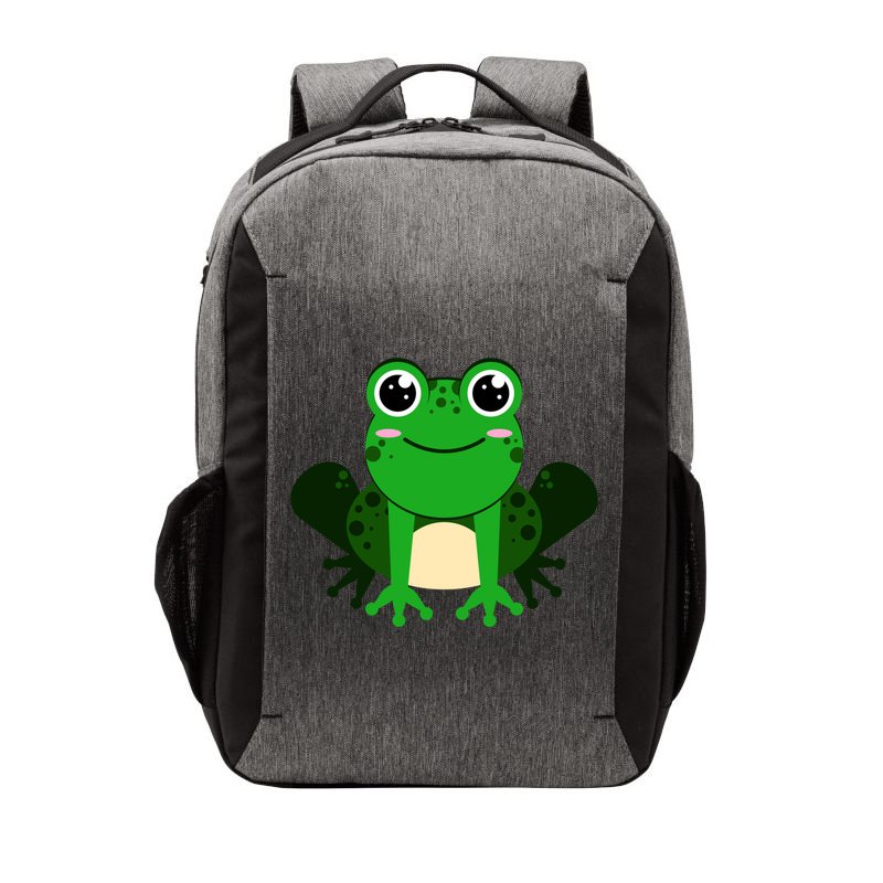 Green Frog True Toad Amphibian Froggy Lover Tadpole Gift Vector Backpack