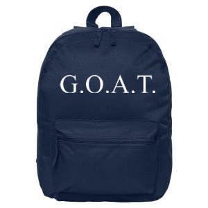 GOAT For The Greatest Of All Time GOAT 16 in Basic Backpack